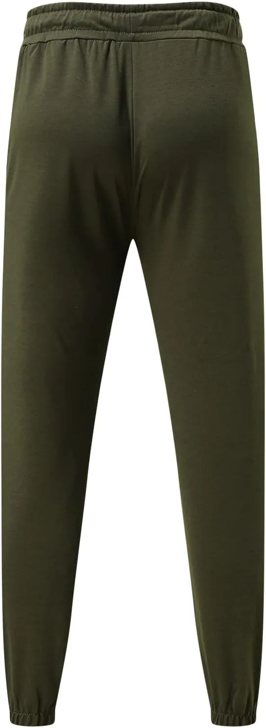 Mens Sweatpants with Pockets Big and Tall Men's Cargo Sweatpants Men Sweatpants Men's Basic Active Fleece Jogger Pants