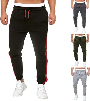 Mens Sweatpants with Pockets Big and Tall Men's Cargo Sweatpants Men Sweatpants Men's Basic Active Fleece Jogger Pants