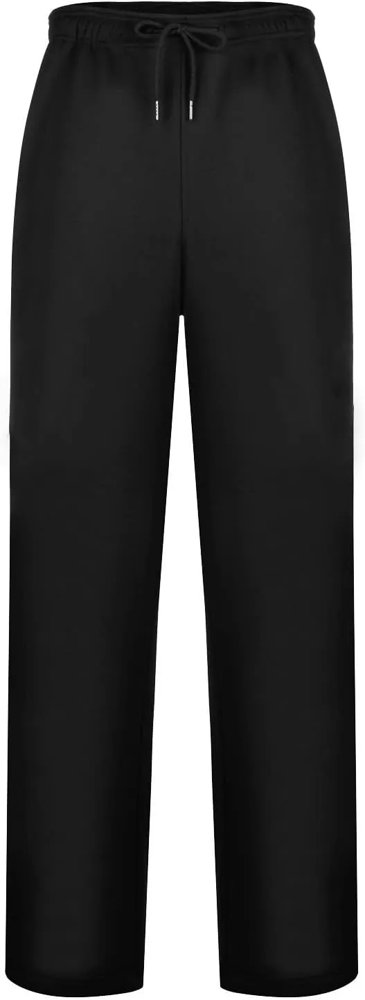 Men's Trendy Cargo Sweatpants Stretch Elastic Waist Athletic Workout Jogger Pants Drawstring Sport Trousers