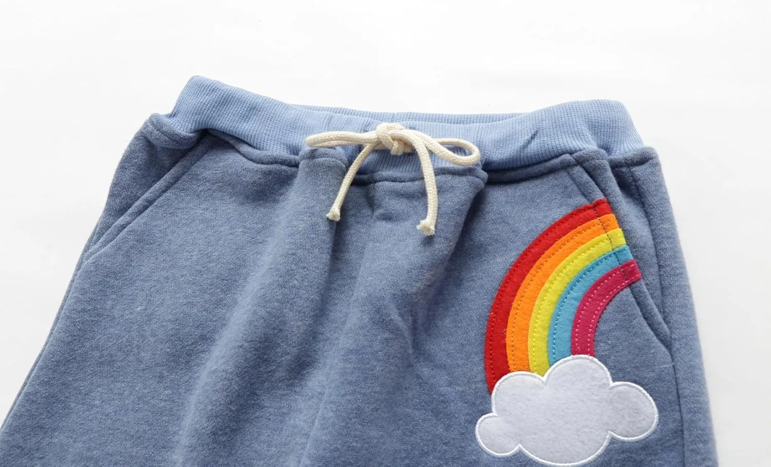 Mud Kingdom Kids Fleece Jogger Pants Winter Cute Bear