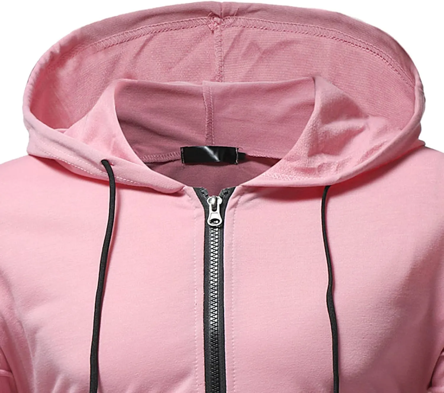 Muscularfit Zip Up Hoodie Men Loose Fit Workout Sport Sweatshirts Drawstring Long Sleeve Solid Shirts Fall Fashion Coat 2023