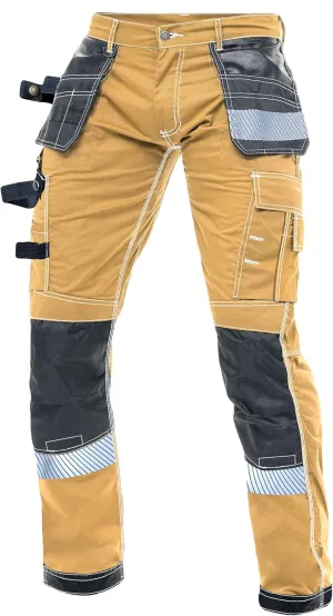 Notus Men's Work Utility & Safety Pants Reinforced Cordura Knee Tactical Utility Tools Holster Pockets Workwear Pants