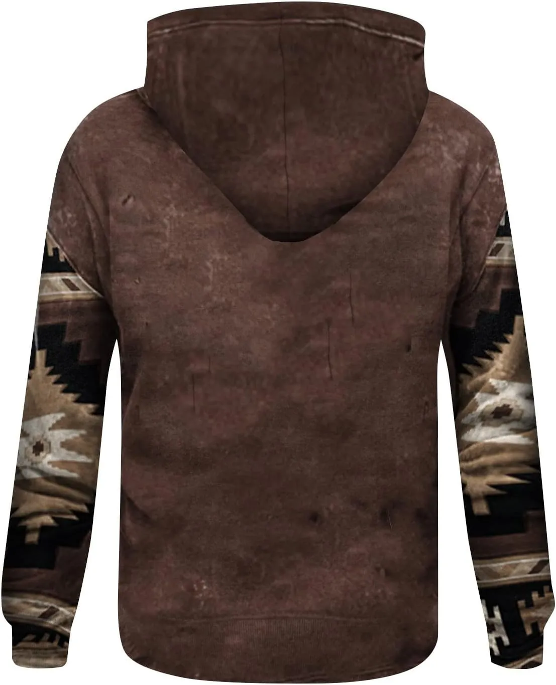RTTUIOP Graphic Hoodies For Men Cowboy Aztec Ethnic Western Sweatshirts Lightweight Big And Tall Hoodies Pullover With Pocket