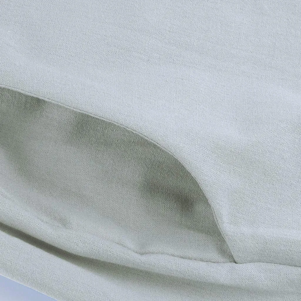 SHAOBGE Cotton Linen Pants for Women Summer Wide Leg Casual Loose Drawstring High Waist Palazzo Pants Trousers with Pockets