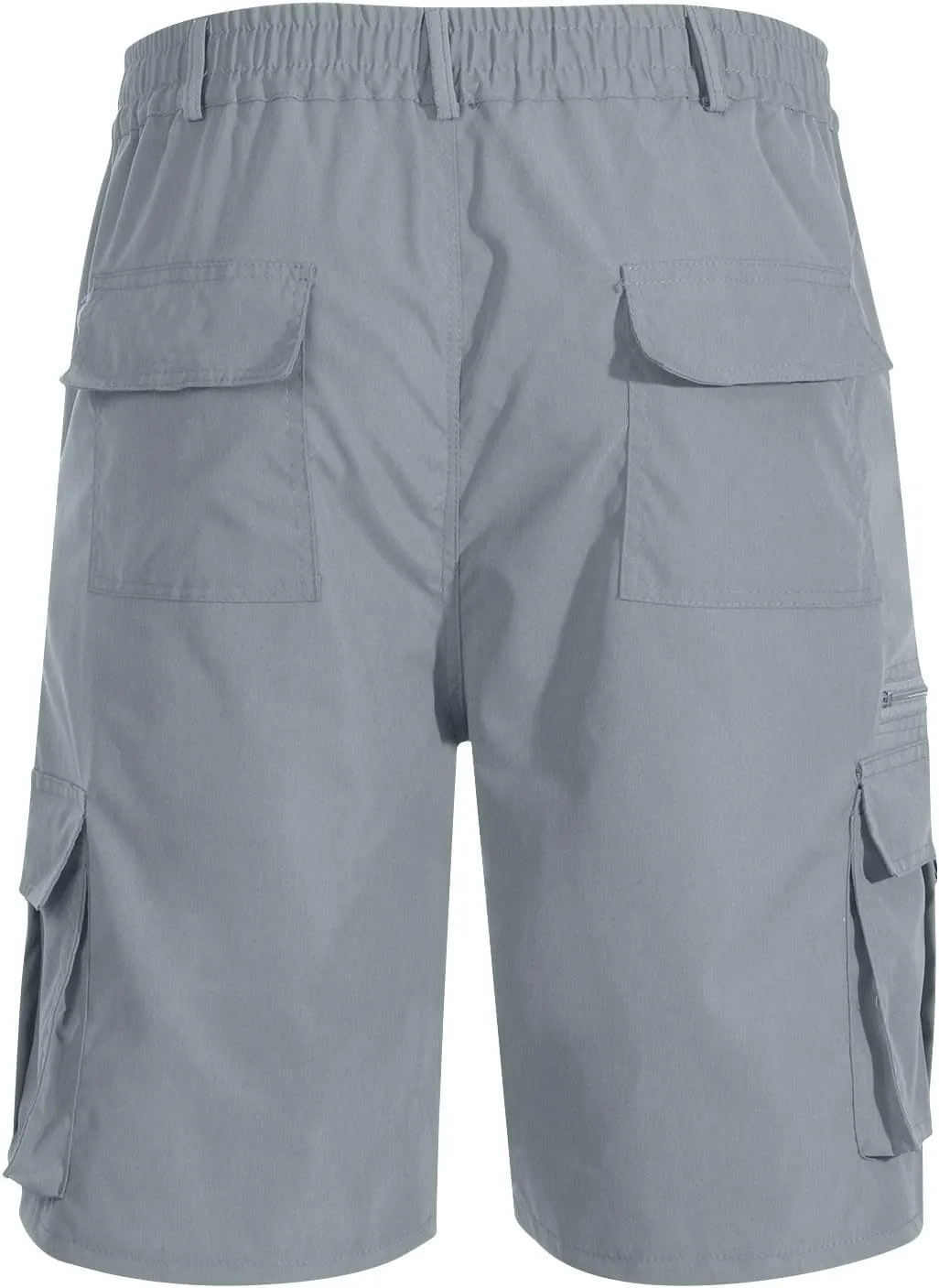 Stretch Cargo Shorts for Men Button Relaxed Fit Work Short 2025 Summer Outdoor Multi Pockets Hiking Pants