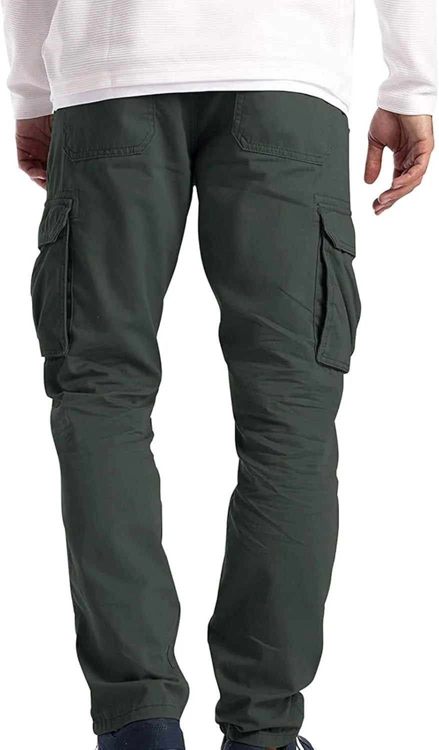 Sweatpants for Men Big and Tall Casual Mens Gifts Cargo Pants Hiking Workout Joggers and Zipper Pockets Men's Joggers