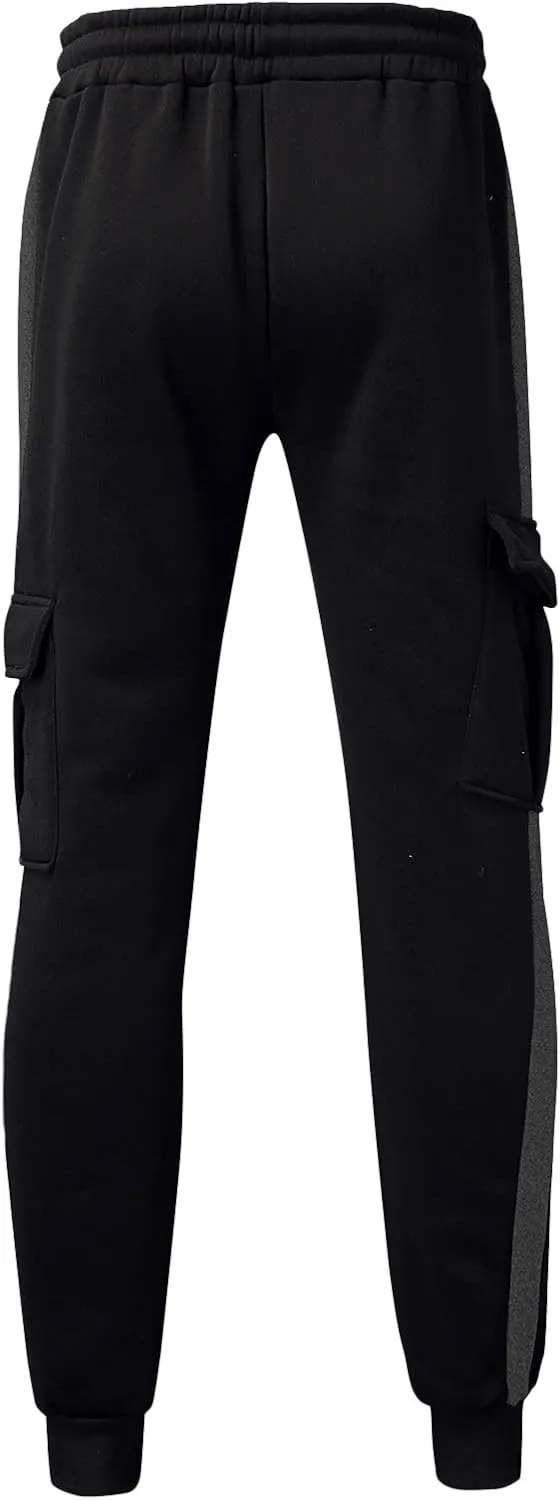 Sweatpants for Men Big and Tall Casual Mens Gifts Cargo Pants Hiking Workout Joggers Athletic Long Pants with Pockets