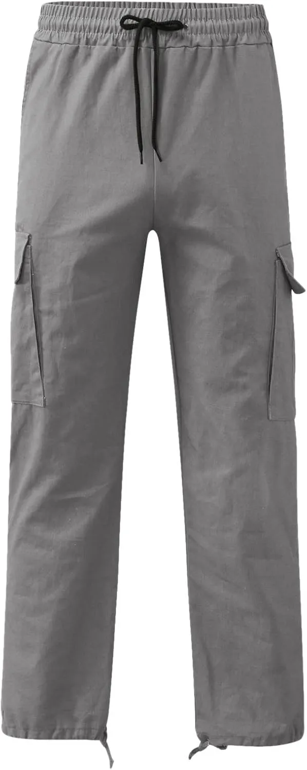 Sweatpants for Men Big and Tall Casual Mens Gifts Cargo Pants Hiking Workout Joggers Outdoor Recreation Long Trousers