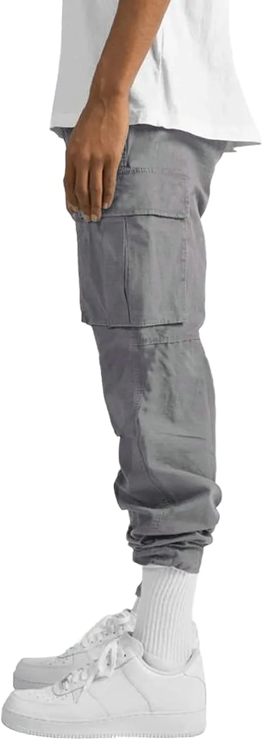 Sweatpants for Men Big and Tall Casual Mens Gifts Cargo Pants Hiking Workout Joggers Outdoor Recreation Long Trousers