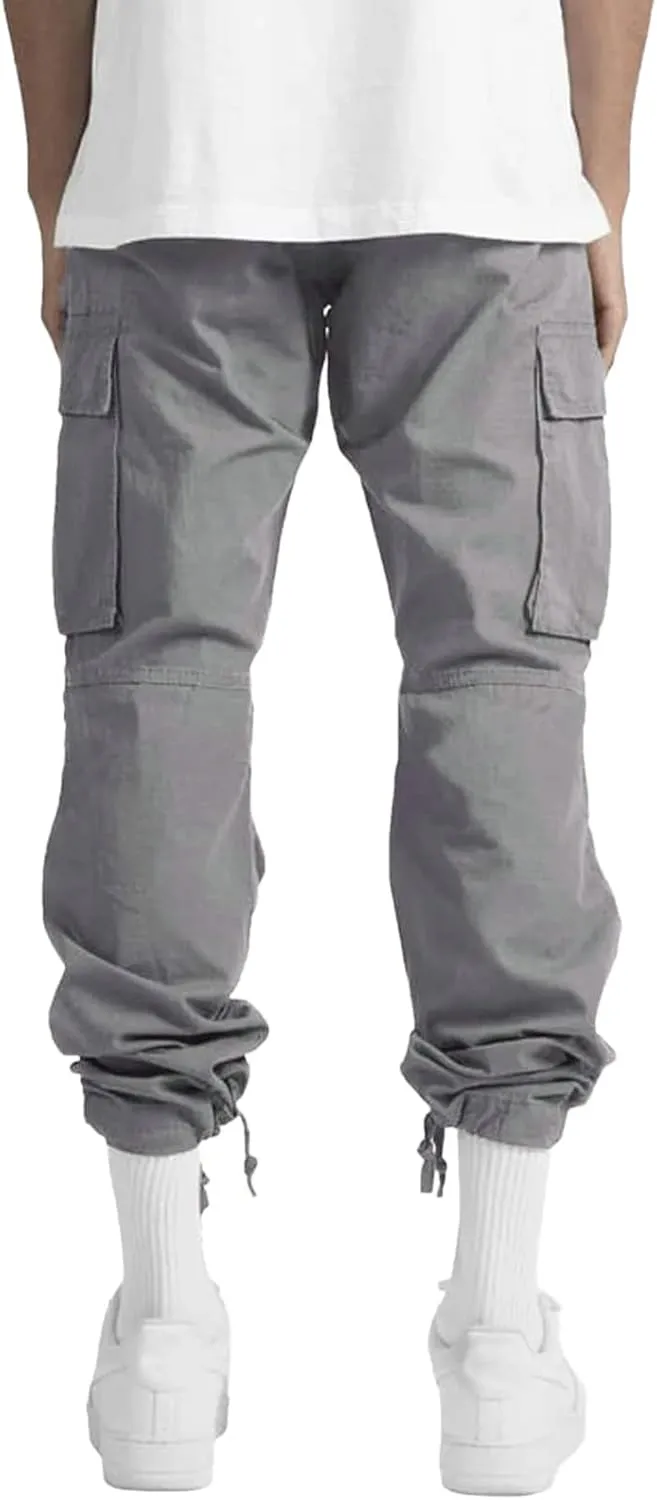 Sweatpants for Men Big and Tall Casual Mens Gifts Cargo Pants Hiking Workout Joggers Outdoor Recreation Long Trousers