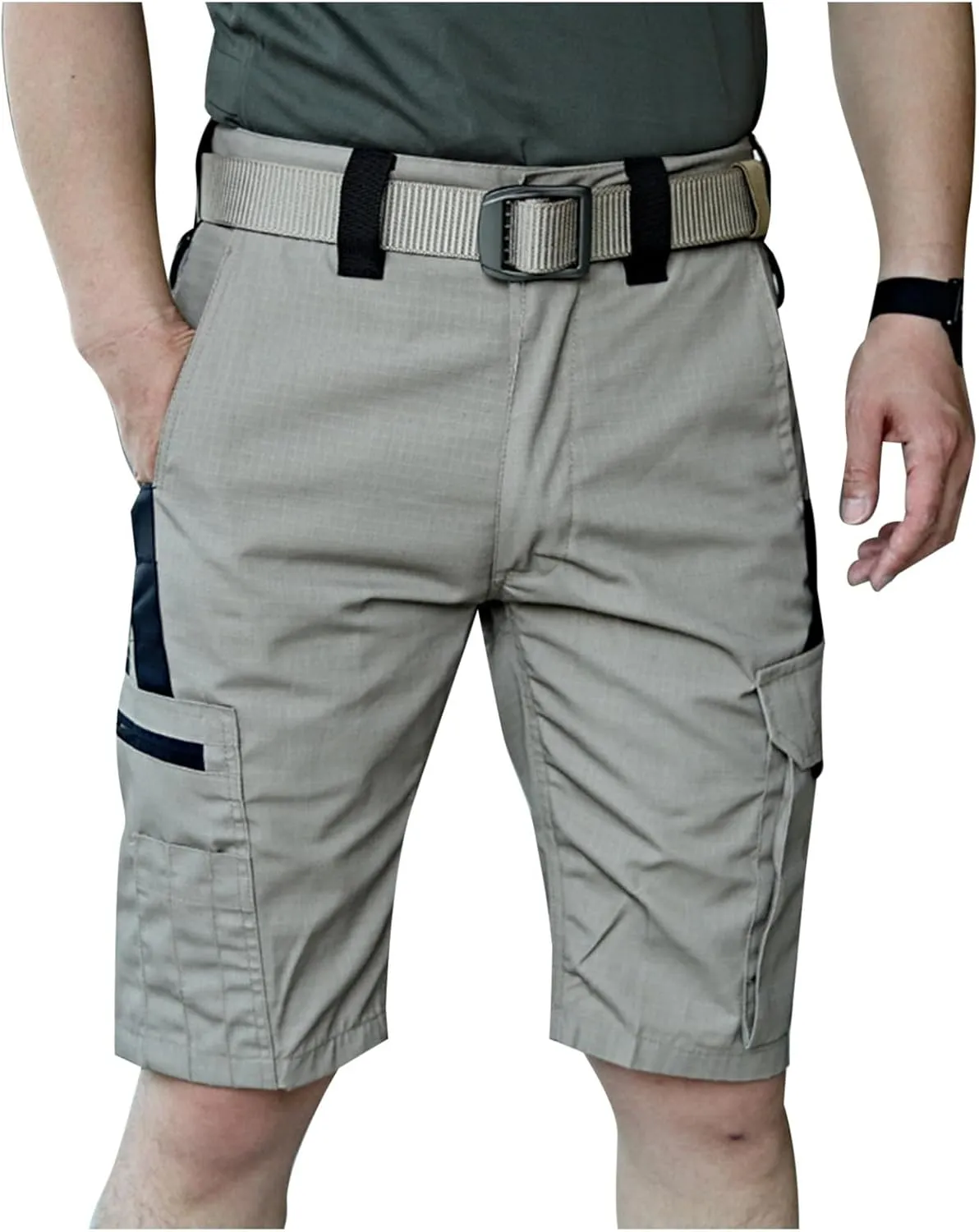 Tactical Cargo Shorts for Mens Casual Outdoor Lightweight Short Pants Sport Hiking Fishing Shorts with Pockets
