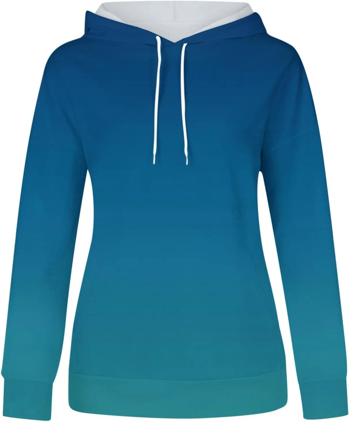 Tie Dye Print Hoodie For Women Fall Fashion y2k Clothes Long Sleeve Drawstring Pullover Tops Loose Casual Sweatshirt