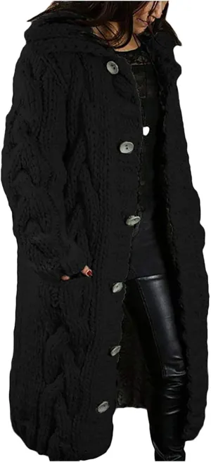 Women Autumn Winter Colorblock Pullover Sweaters Large Long Single Sleeves Coat Loose Chunky Knit Jumper Tops Casual
