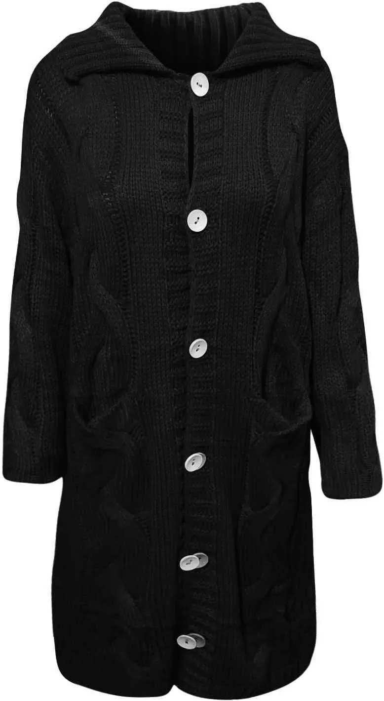 Women Autumn Winter Colorblock Pullover Sweaters Large Long Single Sleeves Coat Loose Chunky Knit Jumper Tops Casual