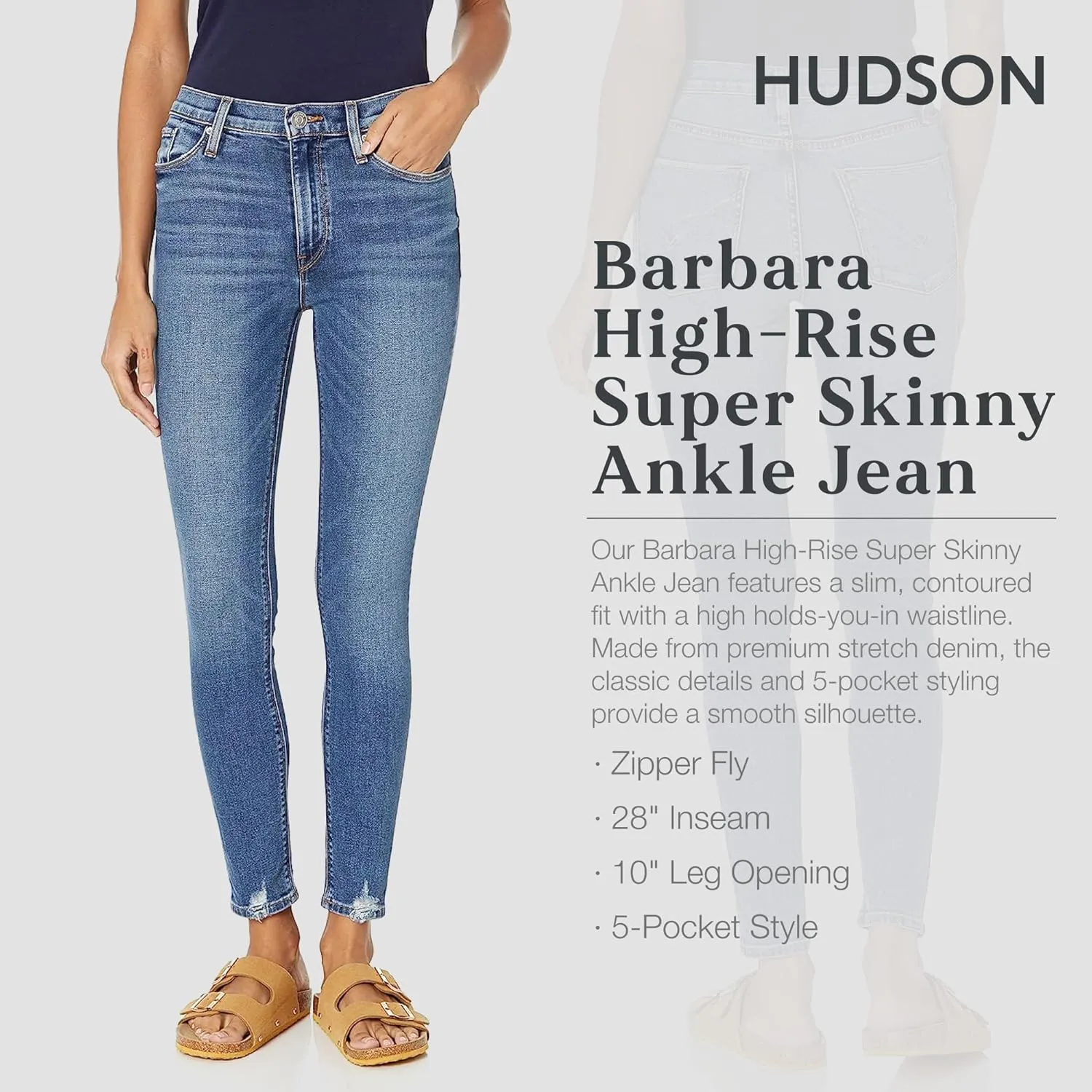 Women's Barbara High Rise Super Skinny Jean