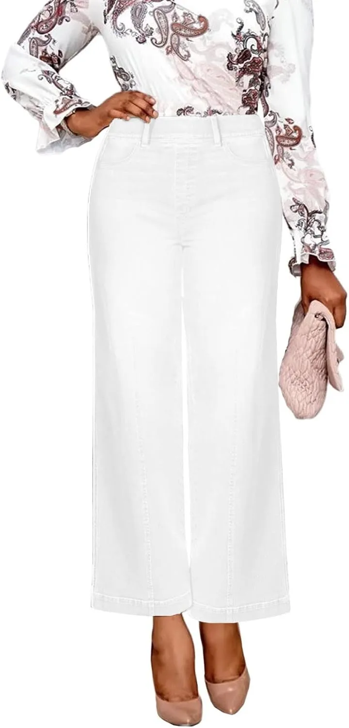 Womens Boyfriend Jeans Women's Baggy Barrel Jeans Casual Mid Rise Drawstring Zipper Wide Leg Denim Pants with Pocket