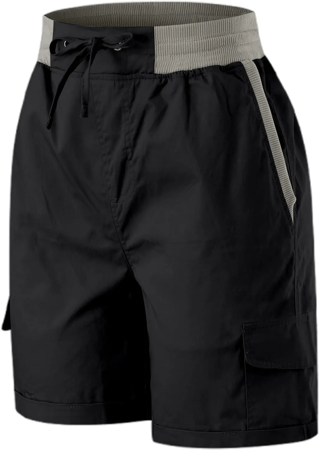 Women's Cargo Shorts Casual Summer High Waisted Drawstring Cotton Relaxed Fit Hiking Outdoor Outfit Trendy 2025