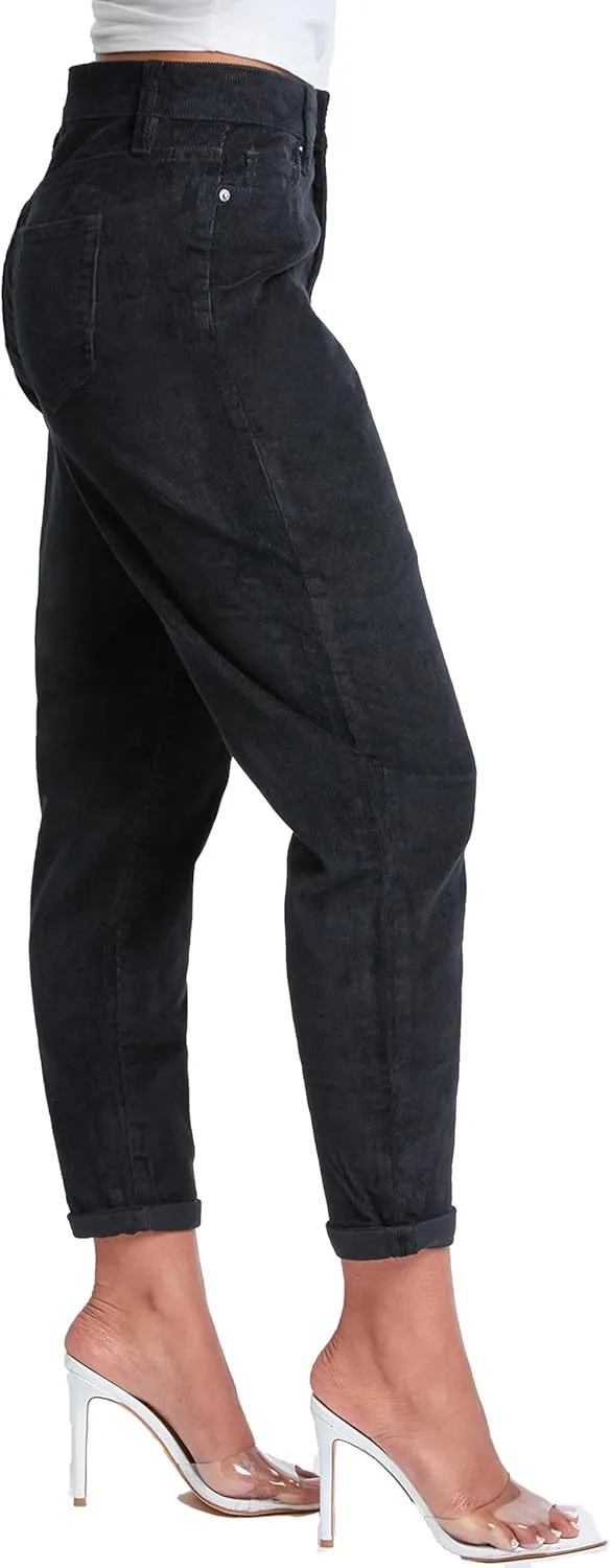 YMI Jeans Women's Corduroy Mom Fit Pants