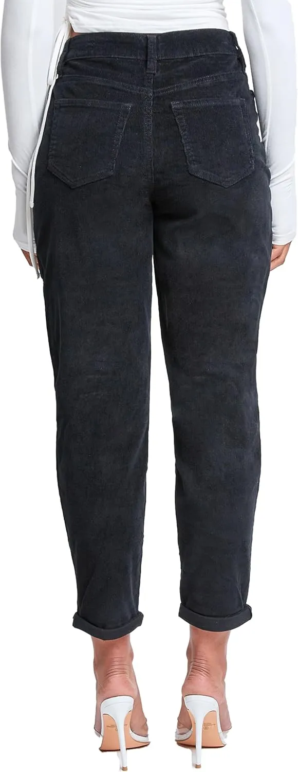 YMI Jeans Women's Corduroy Mom Fit Pants