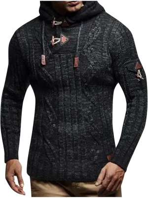 Ymosrh Men's Hoodies Pullover Sweatshirts Long Sleeve Casual Pullover Hoodie Sweatshirt, L-3XL