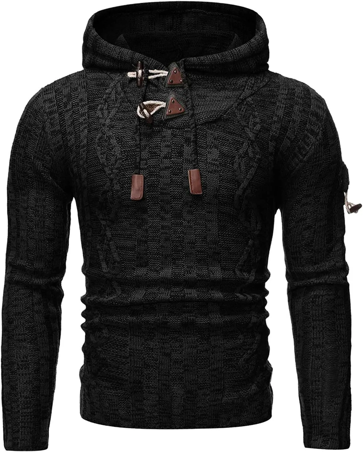 Ymosrh Men's Hoodies Pullover Sweatshirts Long Sleeve Casual Pullover Hoodie Sweatshirt, L-3XL